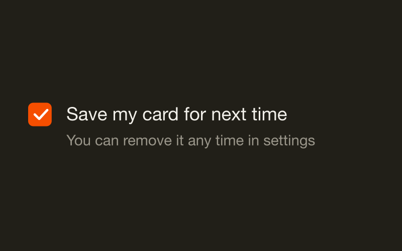 Checkbox component
