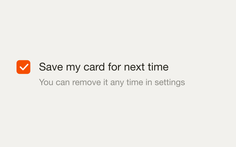 Checkbox component