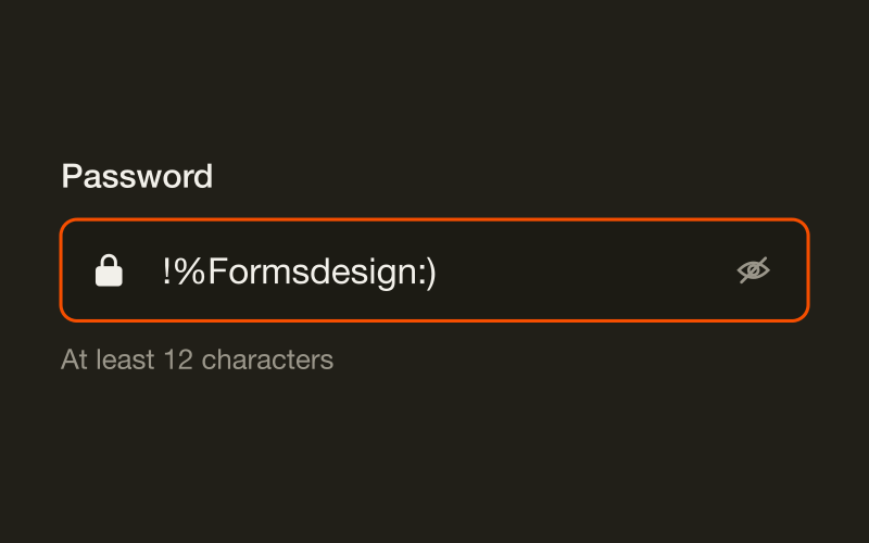 Text field component