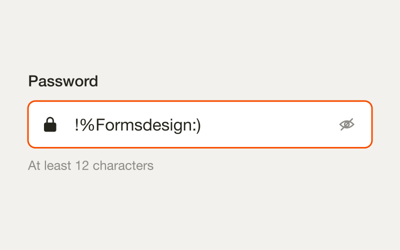 Text field component